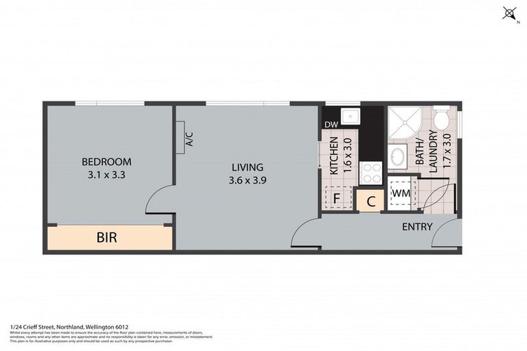 Photo of property in 1/24 Crieff Street, Northland, Wellington, 6012