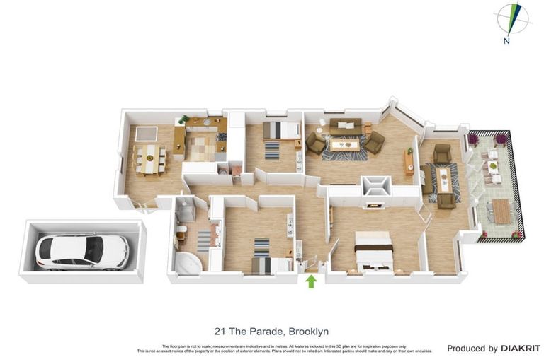 Photo of property in 21 The Parade, Island Bay, Wellington, 6023