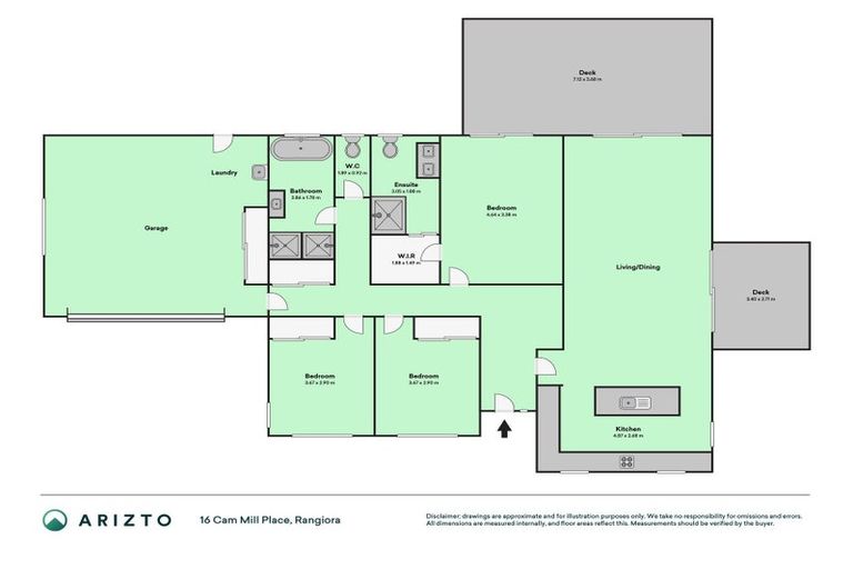 Photo of property in 16 Cam Mill Place, Rangiora, 7400