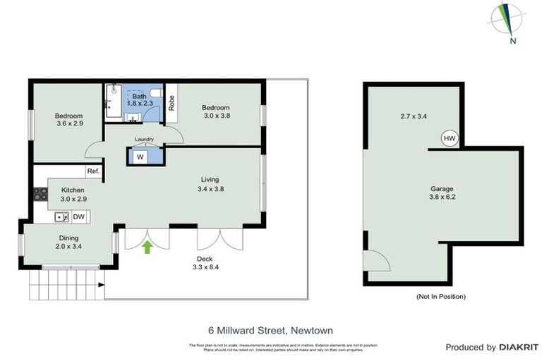 Photo of property in 6 Millward Street, Newtown, Wellington, 6021