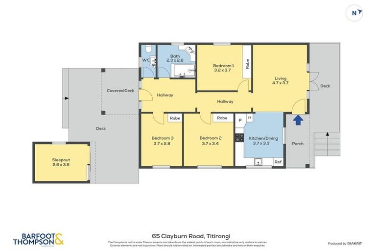 Photo of property in 65 Clayburn Road, Glen Eden, Auckland, 0602