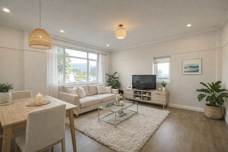 Photo of property in Fountain Court, 7/48 Oriental Parade, Oriental Bay, Wellington, 6011