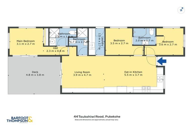 Photo of property in 44 Taukahiwi Road, Pukekohe, 2120