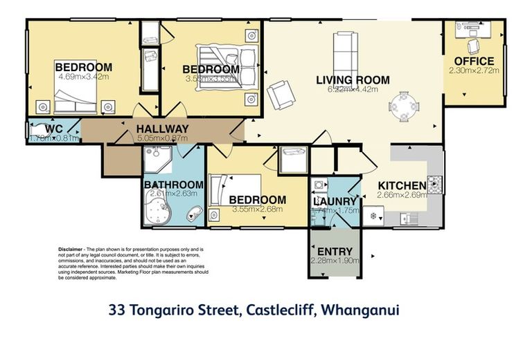 Photo of property in 33 Tongariro Street, Castlecliff, Whanganui, 4501