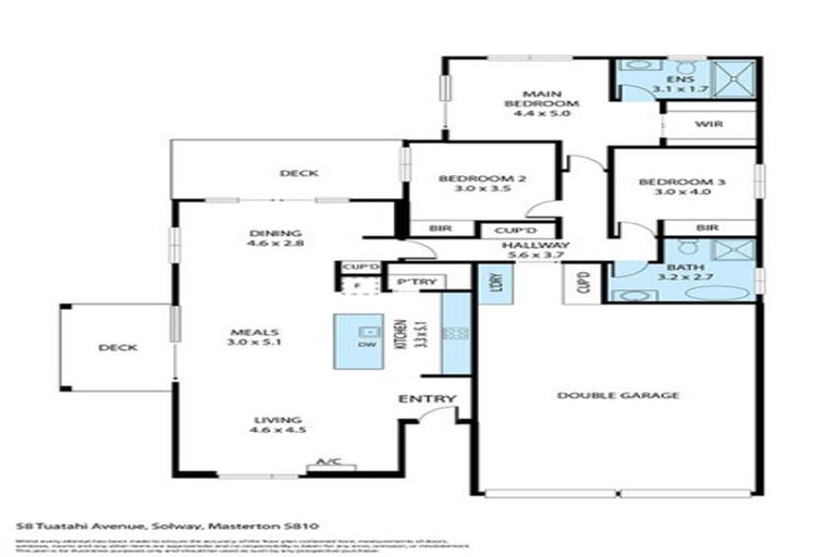 Photo of property in 58 Tuatahi Avenue, Solway, Masterton, 5810