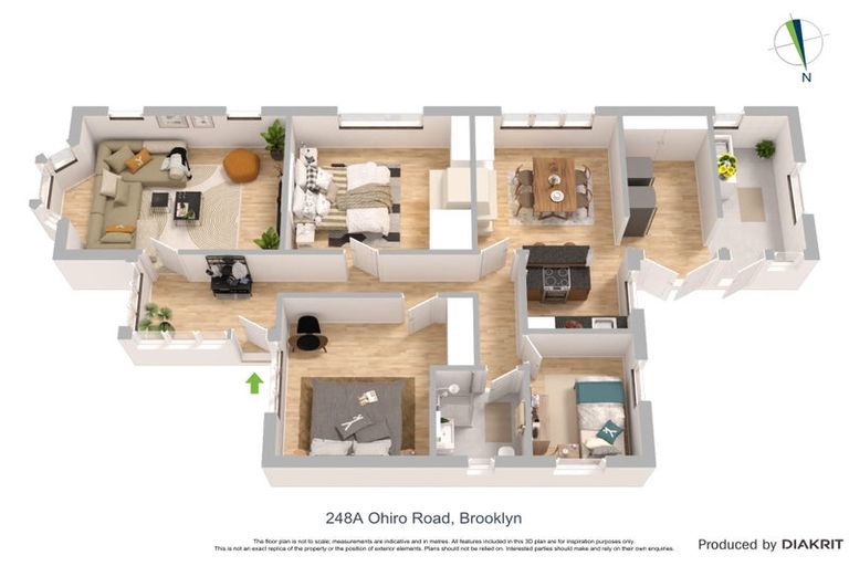 Photo of property in 248a Ohiro Road, Brooklyn, Wellington, 6021
