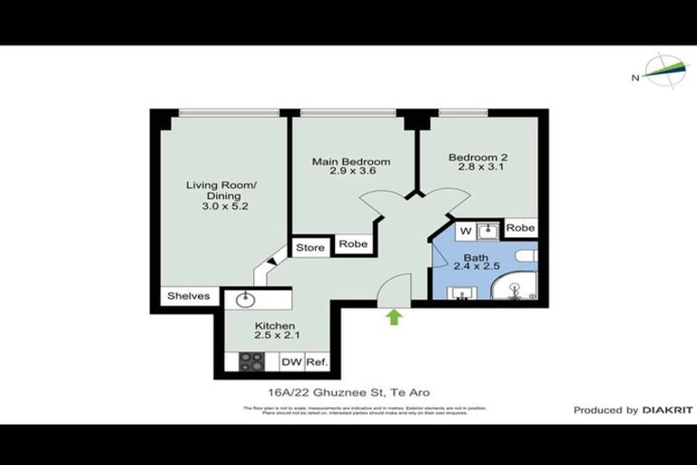 Photo of property in Atlas House, 16a/22 Ghuznee Street, Te Aro, Wellington, 6011