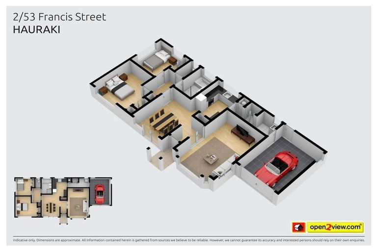 Photo of property in 2/53 Francis Street, Hauraki, Auckland, 0622