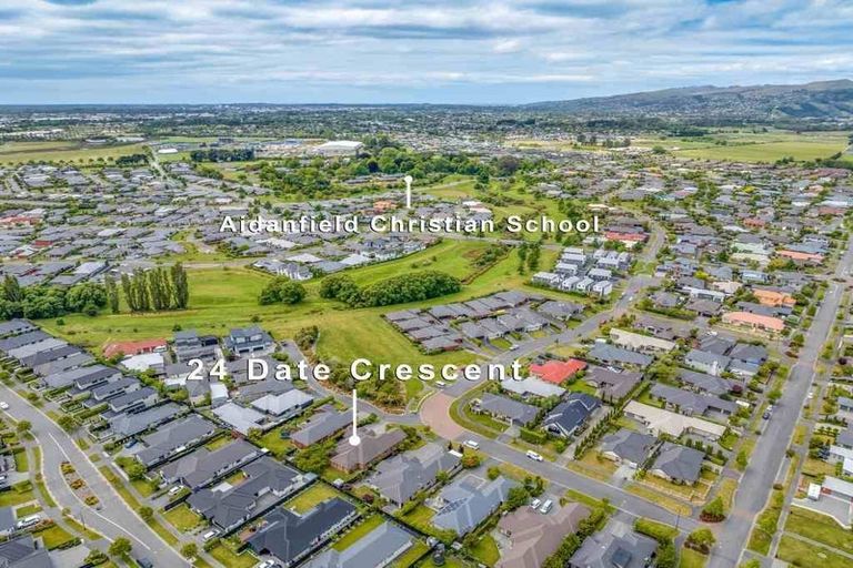 Photo of property in 24 Date Crescent, Aidanfield, Christchurch, 8025