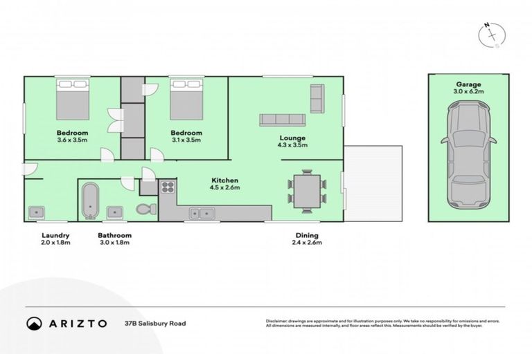 Photo of property in 37b Salisbury Road, Birkdale, Auckland, 0626