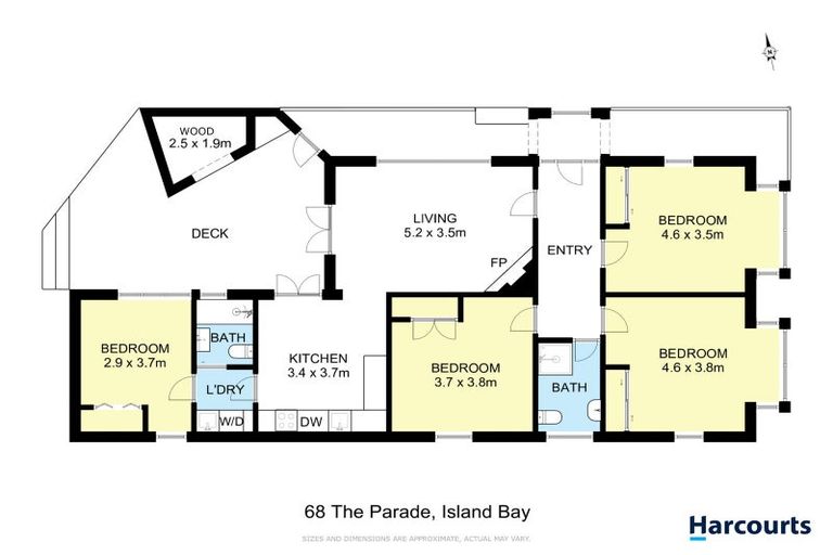 Photo of property in 68 The Parade, Island Bay, Wellington, 6023