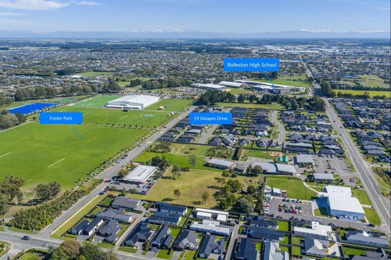 Photo of property in 19 Delapre Drive, Rolleston, 7615