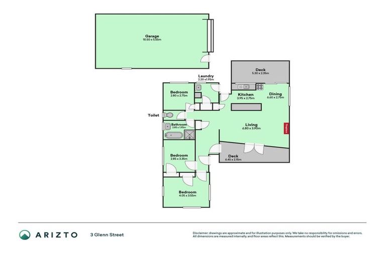 Photo of property in 3 Glenn Street, Castlecliff, Whanganui, 4501