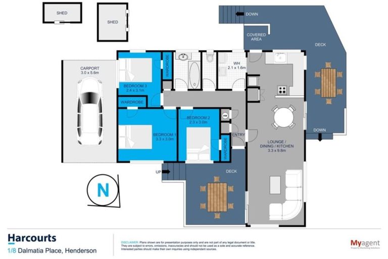 Photo of property in 1/8 Dalmatia Place, Henderson, Auckland, 0612