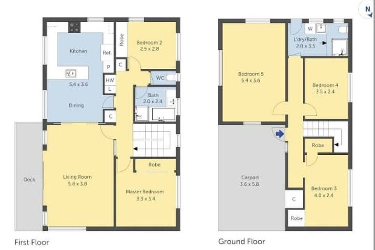 Photo of property in 1/6 Helvetia Drive, Browns Bay, Auckland, 0630