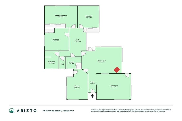 Photo of property in 98 Princes Street, Netherby, Ashburton, 7700