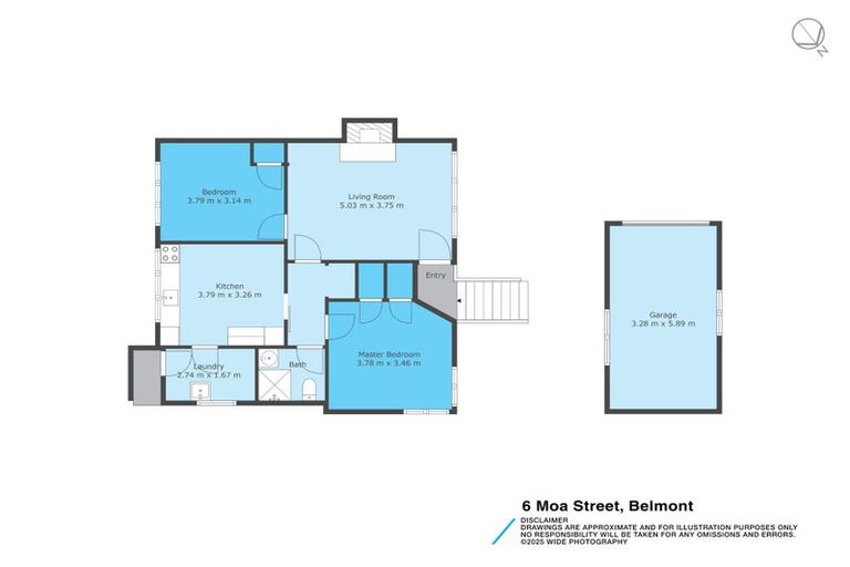 Photo of property in 6 Moa Street, Belmont, Auckland, 0622