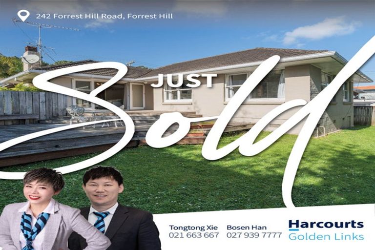 Photo of property in 242 Forrest Hill Road, Forrest Hill, Auckland, 0620