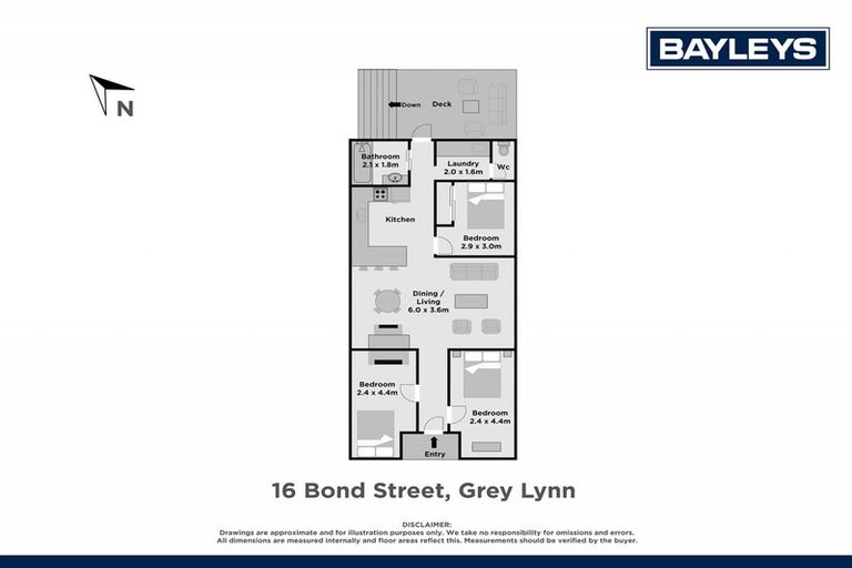 Photo of property in 16 Bond Street, Grey Lynn, Auckland, 1021