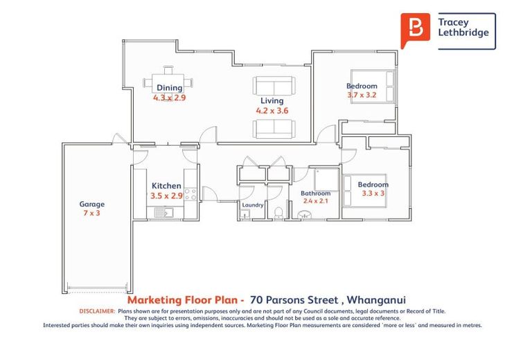 Photo of property in 70 Parsons Street, Springvale, Whanganui, 4501