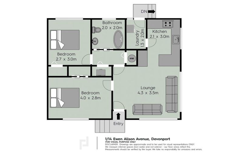 Photo of property in 1/14 Ewen Alison Avenue, Devonport, Auckland, 0624