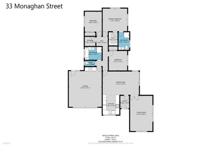 Photo of property in 33 Monaghan Street, Northwood, Christchurch, 8051