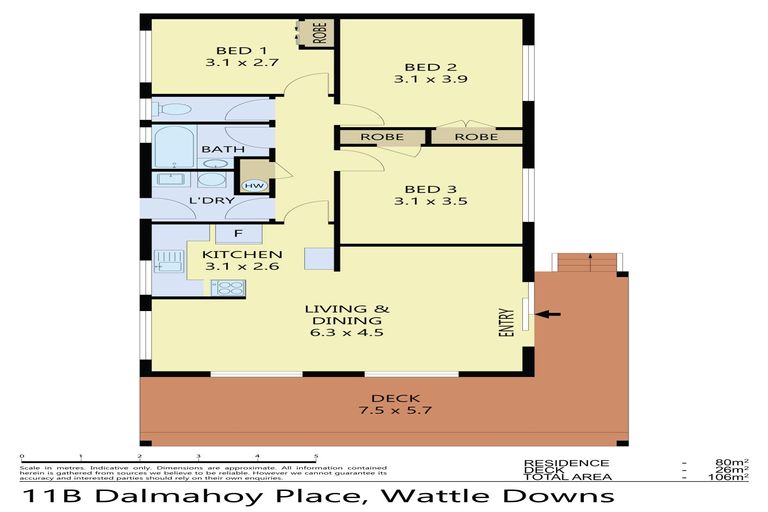 Photo of property in 2/11 Dalmahoy Place, Wattle Downs, Auckland, 2103