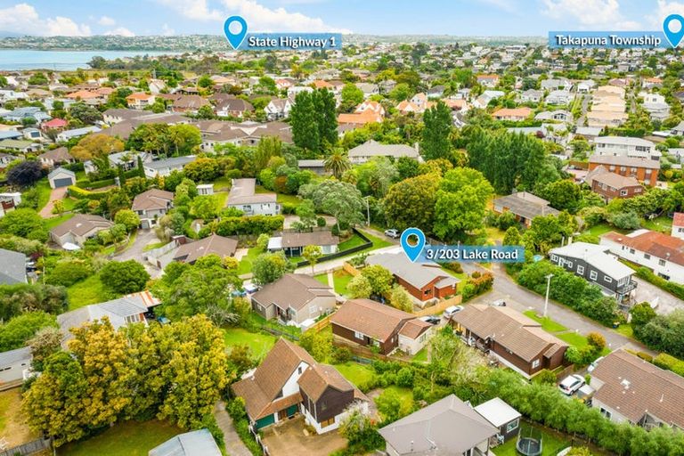 Photo of property in 3/203 Lake Road, Belmont, Auckland, 0622