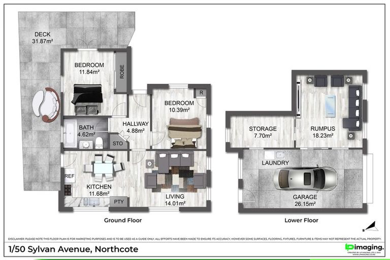 Photo of property in 1/50 Sylvan Avenue, Northcote, Auckland, 0627