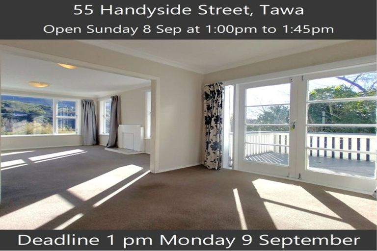 Photo of property in 55 Handyside Street, Tawa, Wellington, 5028