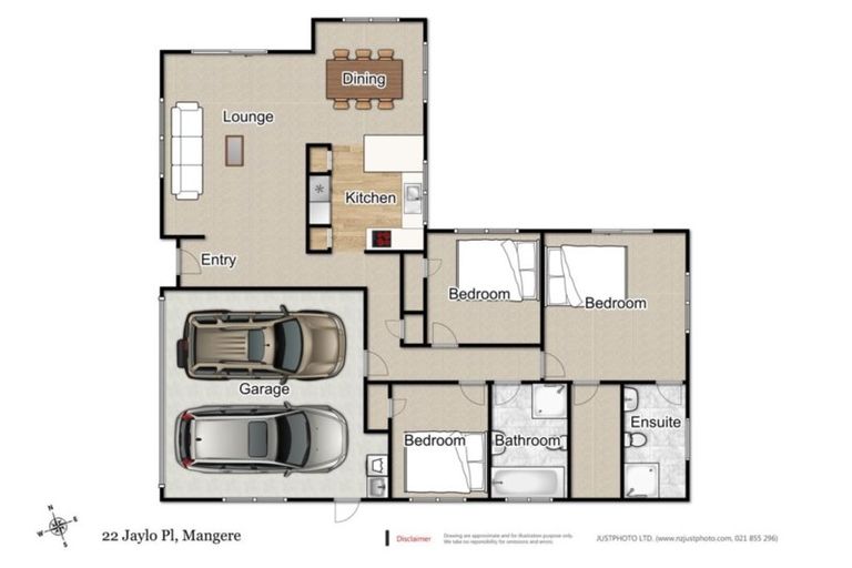 Photo of property in 22 Jaylo Place, Mangere, Auckland, 2022