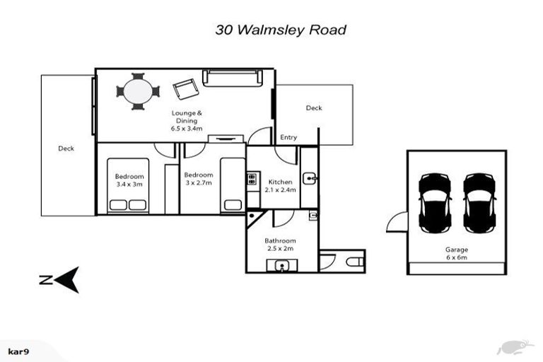 Photo of property in 30 Walmsley Road, Mangere, Auckland, 2022