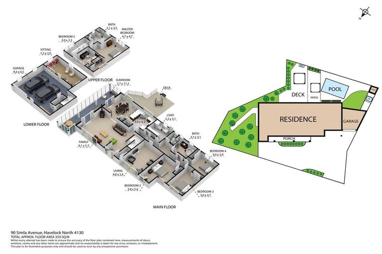 Photo of property in 90 Simla Avenue, Havelock North, 4130