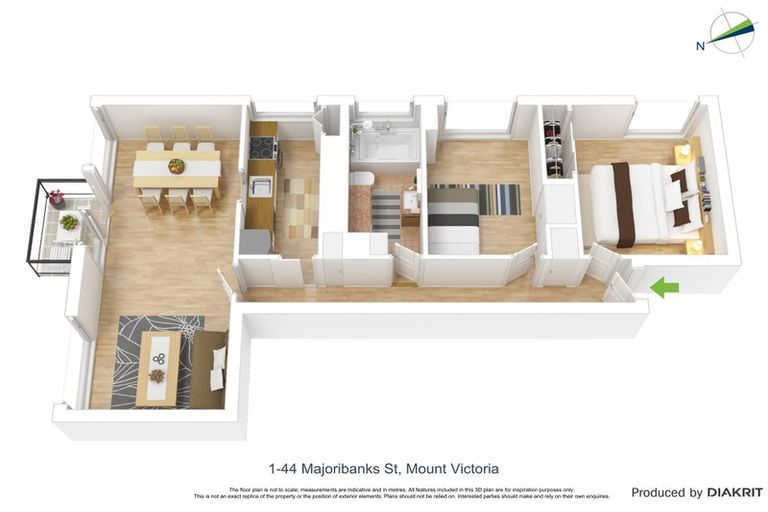 Photo of property in 44 Majoribanks Street, Mount Victoria, Wellington, 6011