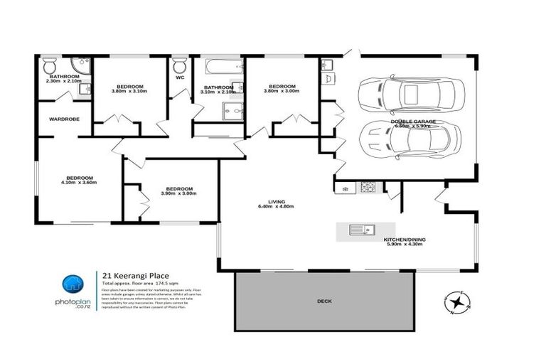 Photo of property in 21 Keerangi Place, Rototuna North, Hamilton, 3210