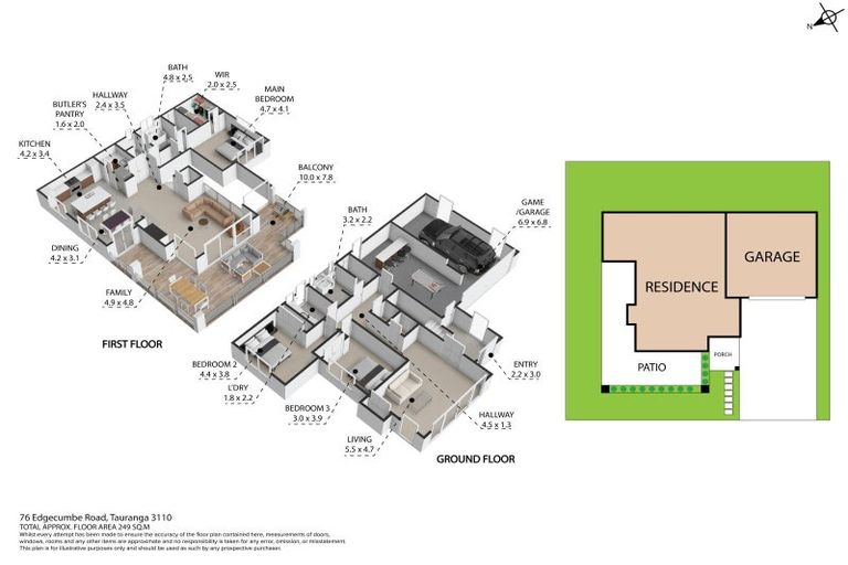 Photo of property in 76 Edgecumbe Road, Tauranga, 3110