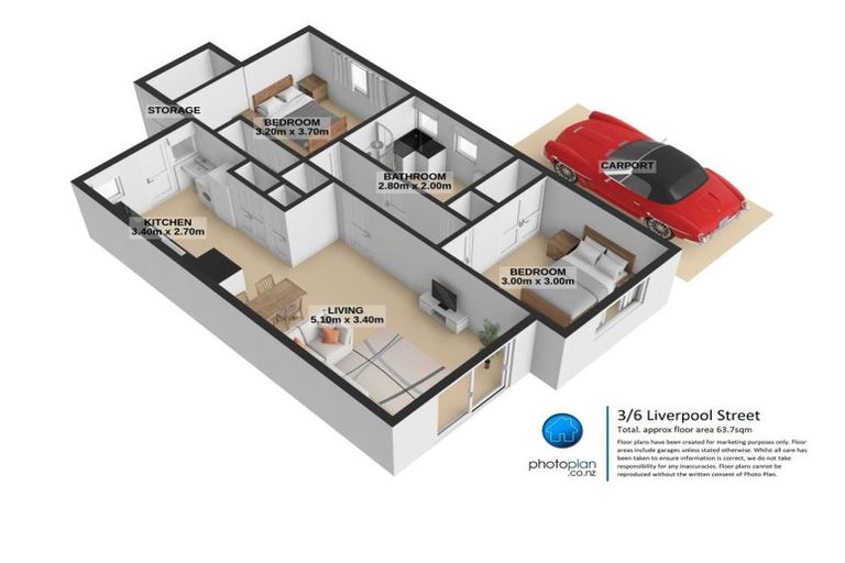 Photo of property in 3/6 Liverpool Street, Hamilton Central, Hamilton, 3204