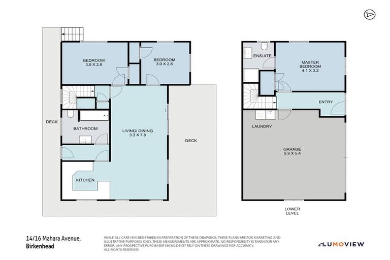 Photo of property in 14/16 Mahara Avenue, Birkenhead, Auckland, 0626