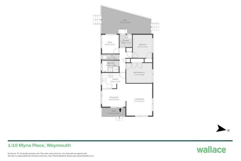 Photo of property in 1/10 Myna Place, Weymouth, Auckland, 2103