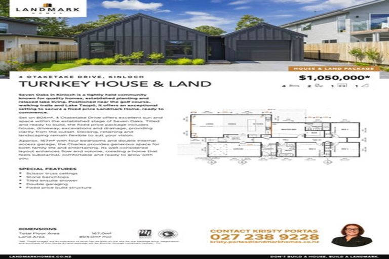 Photo of property in 4 Otaketake Drive, Kinloch, 3377