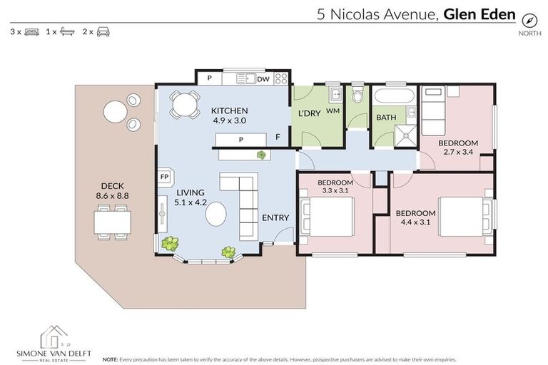 Photo of property in 5 Nicolas Avenue, Glen Eden, Auckland, 0602