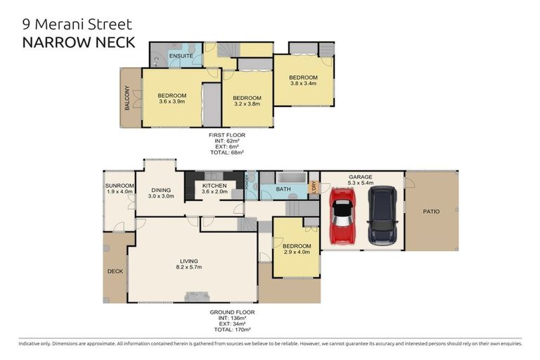 Photo of property in 9 Merani Street, Narrow Neck, Auckland, 0622