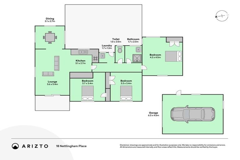 Photo of property in 18 Nettlingham Place, Te Puke, 3119