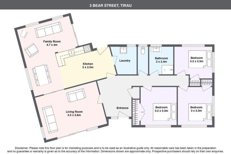 Photo of property in 3 Bear Street, Tirau, 3410