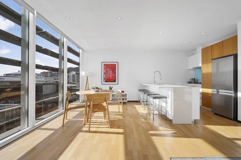 Photo of property in Il Casino Apartments, 501/38 Jessie Street, Te Aro, Wellington, 6011