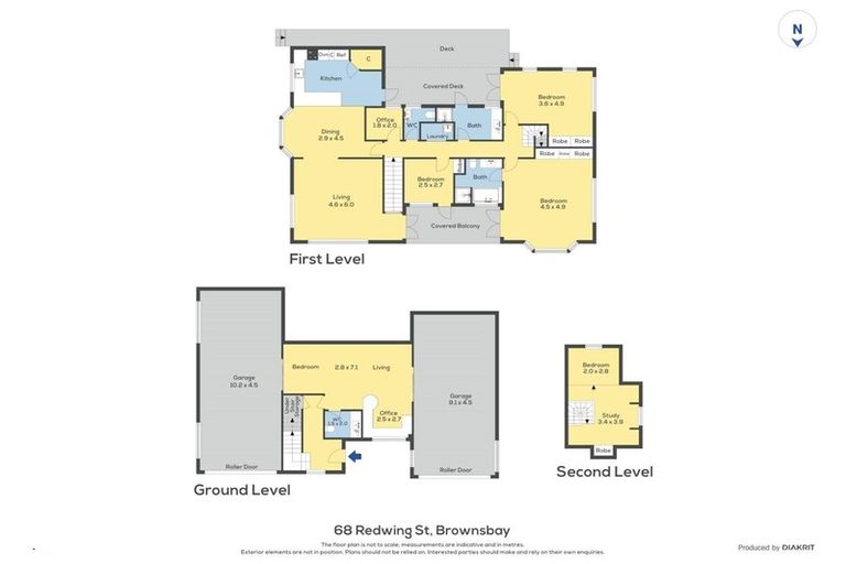 Photo of property in 68 Redwing Street, Browns Bay, Auckland, 0630