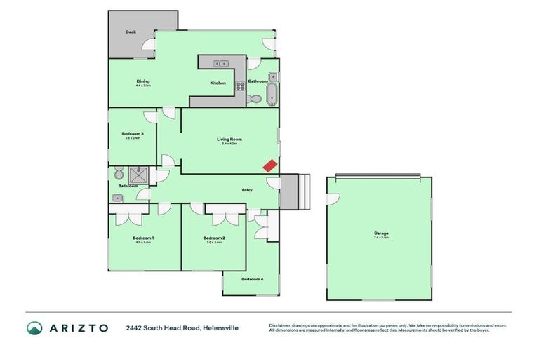 Photo of property in 2442 South Head Road, South Head, Helensville, 0874