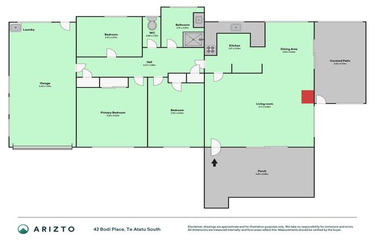 Photo of property in 42 Bodi Place, Te Atatu South, Auckland, 0610