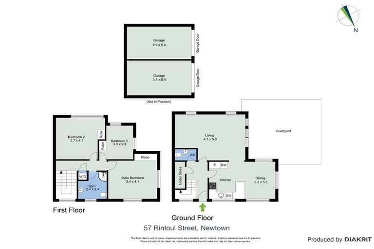 Photo of property in 57 Rintoul Street, Newtown, Wellington, 6021