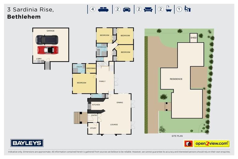 Photo of property in 3 Sardinia Rise, Bethlehem, Tauranga, 3110